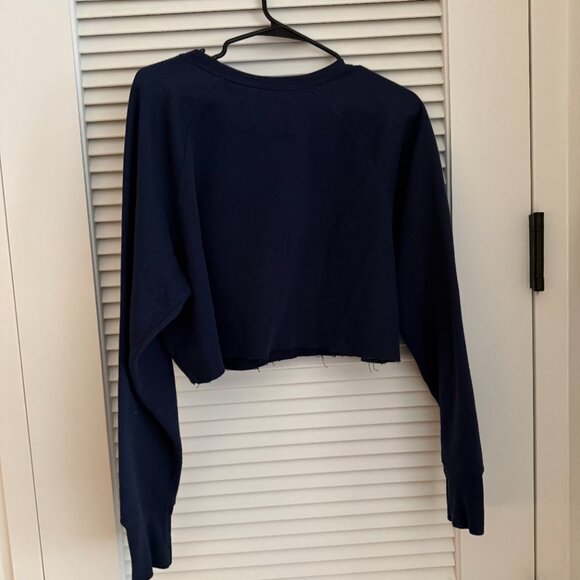 Champion Sweater Cropped Vintage Size XL - Picture 3 of 4